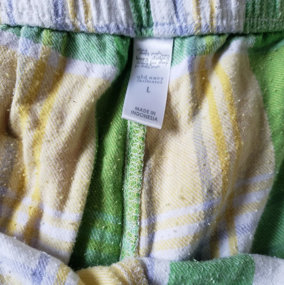 Old Navy Plaid Pajama Pants Bundle. - Picture 5 of 5